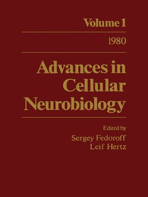 cover image of Advances in Cellular Neurobiology, Volume 1